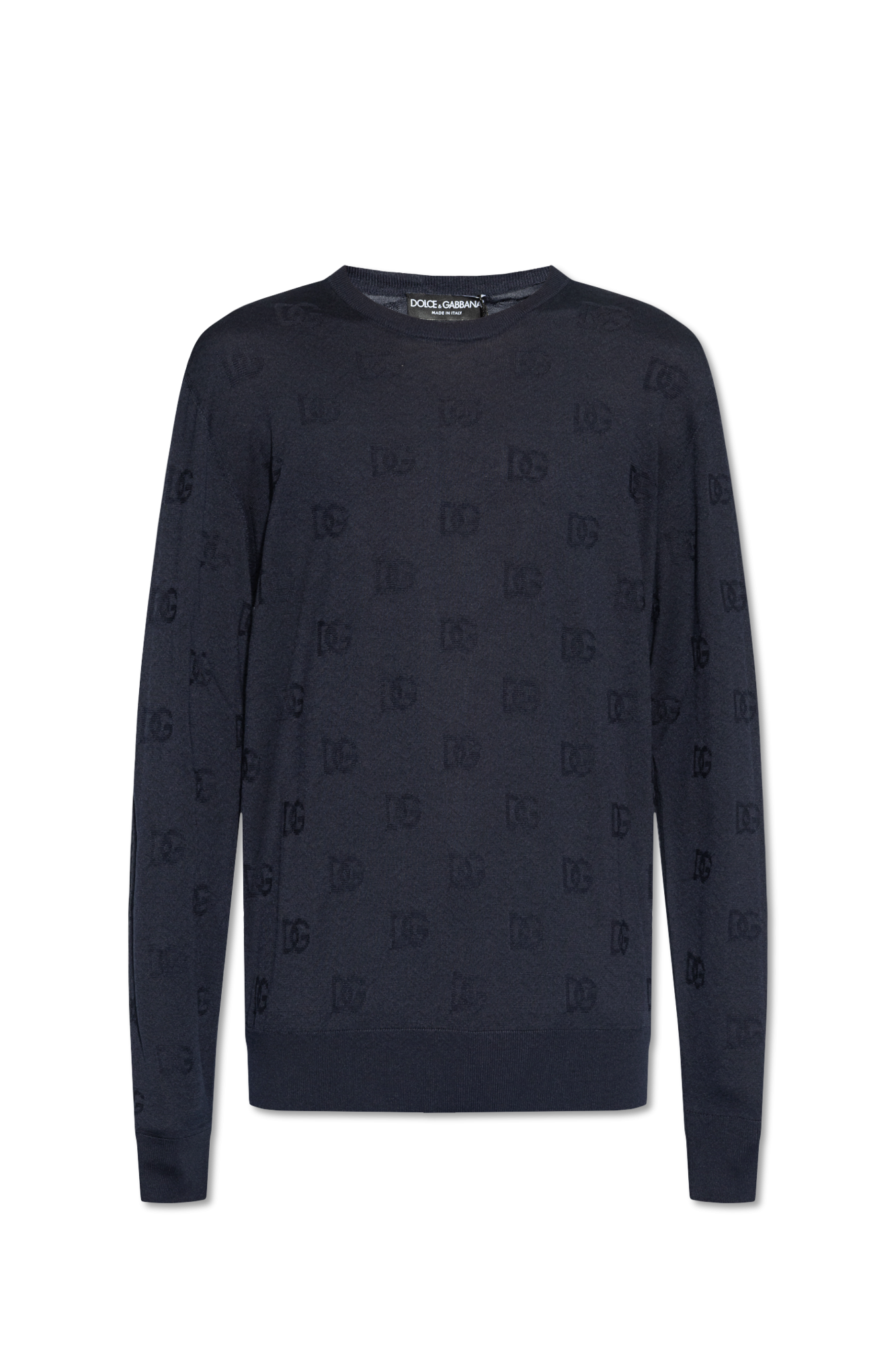 Dolce and gabbana discount crew neck sweater